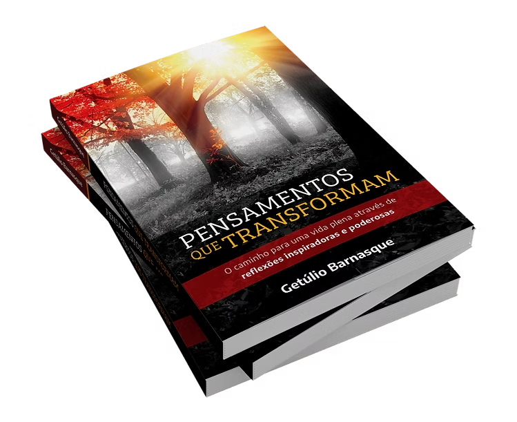 Combo com dois livros Pensamentos que Transformam
