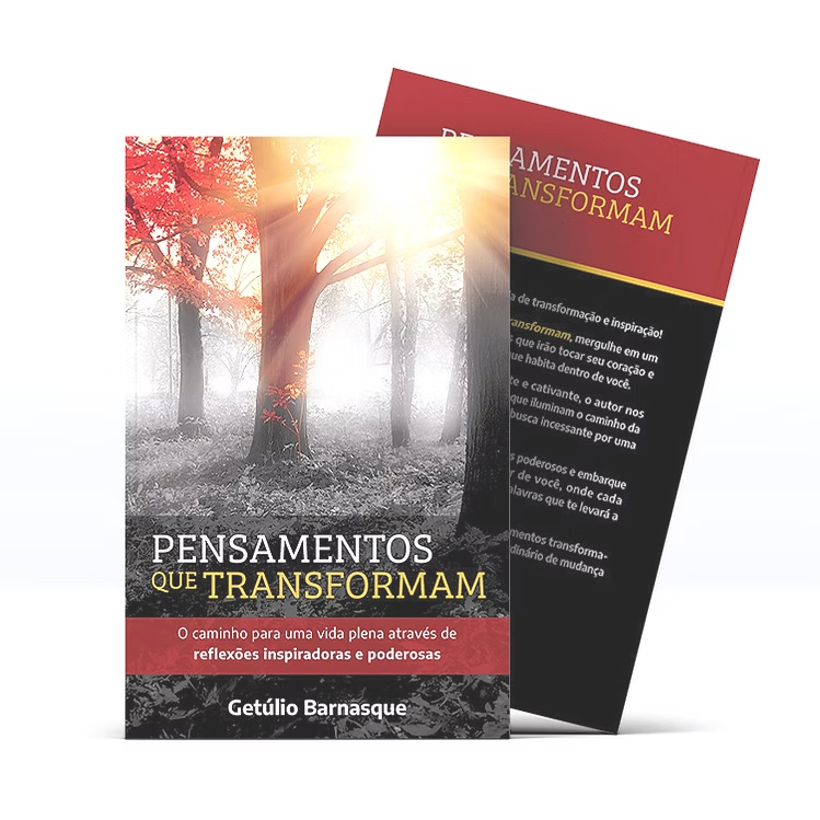 Capa do livro Pensamentos que Transformam